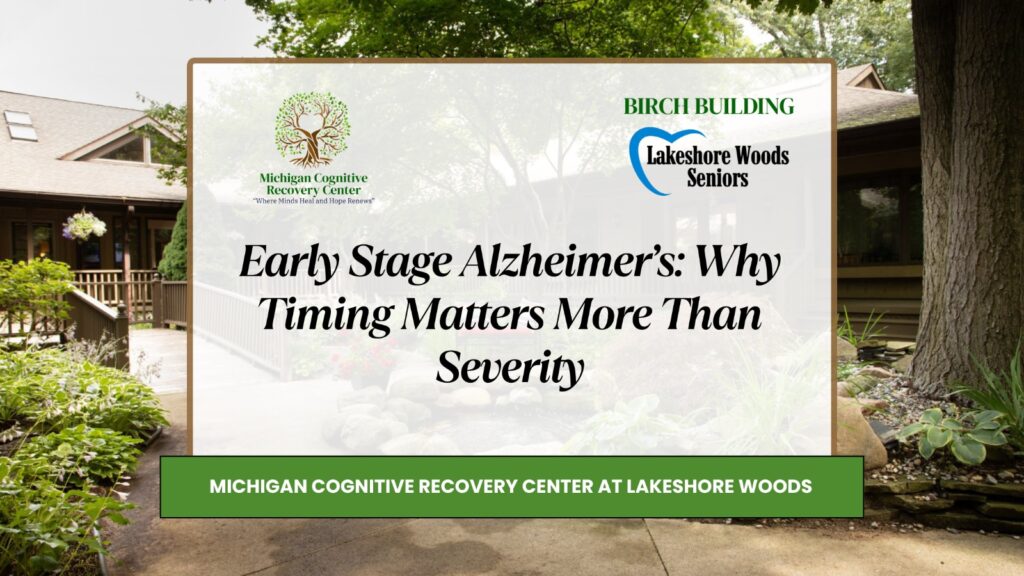 Early-Stage Alzheimer’s Treatment and cognitive recovery support
